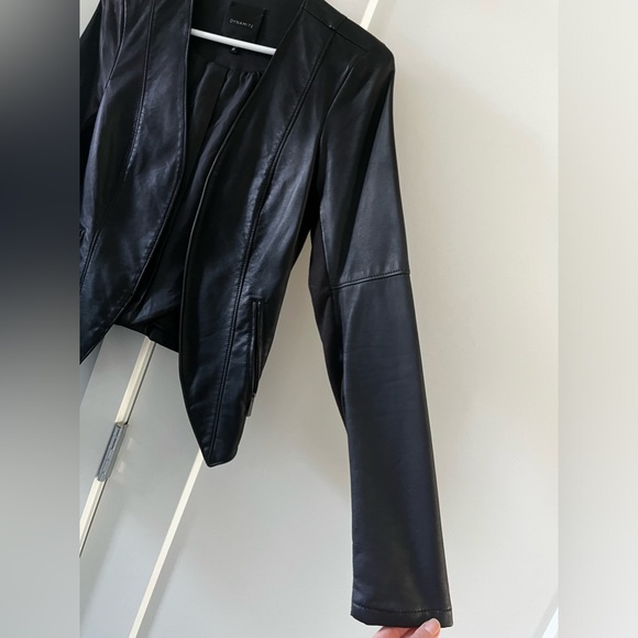 ❌Sold❌ Dynamite Faux Leather Jacket - Picture 5 of 9